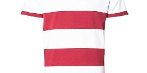 Mens V-Neck Striped T-Shirts