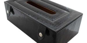 Leather Tissue Box