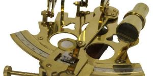 MARINE BRASS ASTROLABE SEXTANT