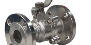 SS 2 Piece Flanged End Ball Valve