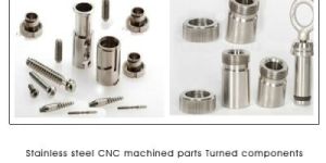 Stainless Steel CNC Machined Parts Turned Components