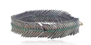 Silver Designer Flexible Bracelet