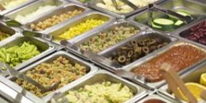 STAINLESS STEEL SALAD BAR