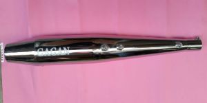 RC Chrome Bullet Silencer