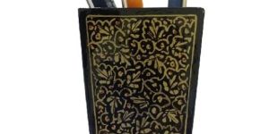 PAPER MACHE PEN STAND