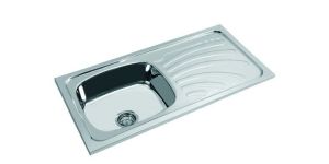 Single Sink with Drain
