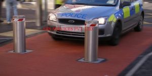 Automatic Rising Hydraulic Bollards