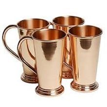 Hammered Copper Mugs