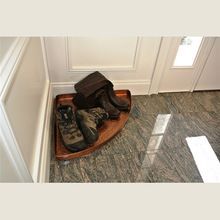 Decorative Corner Boot Tray