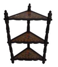 Antique Home Decorative Handmade Painted Corner Table