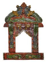 Carved Wooden Jharokha