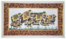 Handmade Painting on Silk