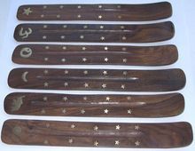 Wooden Handmade Incense Stick Holder