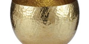 Brass Flower Pot