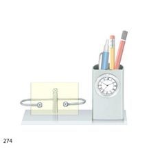 Pen Holder Clock