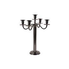 Artelier Black Glass Candle Stand