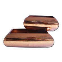 Decorative Curverd Copper Planter