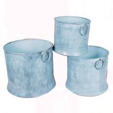 Ring Handle Iron Planter