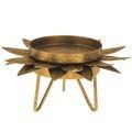 Brass Flower Candle Holder