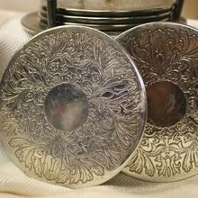 Metal Stainless Steel Brass Metal Coaster