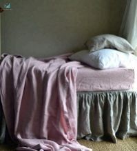 Blush Pink Bed Cover