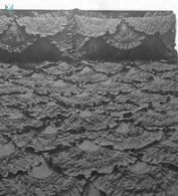 Ruffled Quilted Bedspread