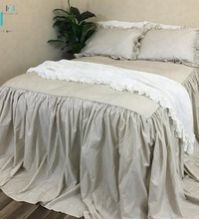 Split Skirted Coverlet