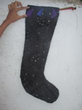 Vintage Banjara Christmas Socks