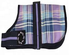 Breathable Check Dog Coat