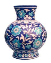 Blue Pottery Vase