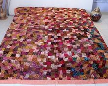 Patchwork Bedspread Room Decor
