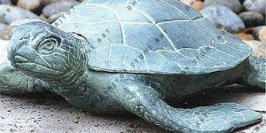 Green Marble Tortoise Statue