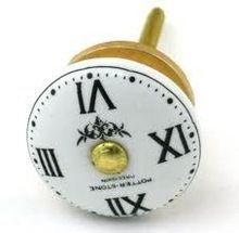 White Cupboard Door Knob Handle