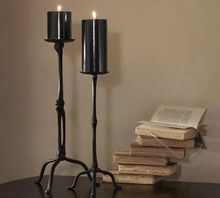 Wrought Iron Candle Holder