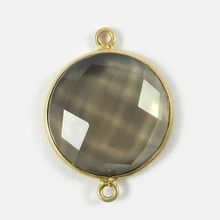 Smoky Quartz Round Rose