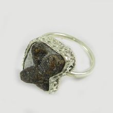 Staurolite Bezel Set Ring