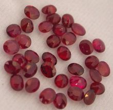 Oval Shape 5 X 6 Mm Cut Natural Loose Ruby