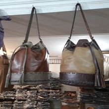 Hippie Leather Potli Bag