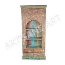 Antique Book Shelf Hand Carved