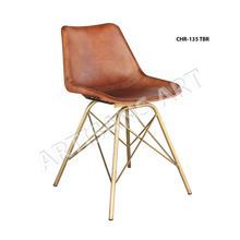 Genuine Leather Bar Chair