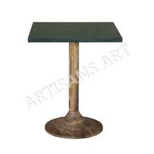 Square Marble Top Restaurant Table