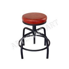 Swivel Adjustable Metal Stool
