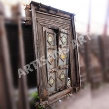 VINTAGE OLD INDIAN ANTIQUE DOOR,