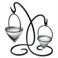 Wrought Iron Candle Holder