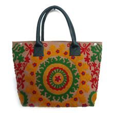 Embroidered Tote Bag