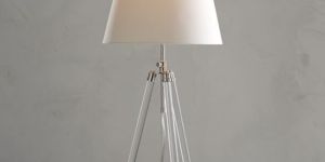 Acrylic Tripod Table Lamp