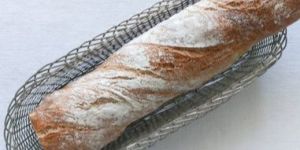 Wire Woven Bread Basket