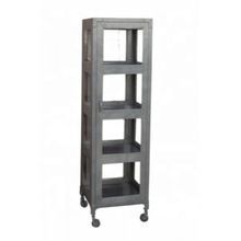 Industial Metal Open Book Shelf