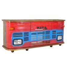 VINTAGE TRUCK BODY BAR COUNTER