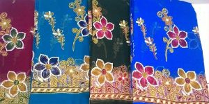 Gold Print Sarees